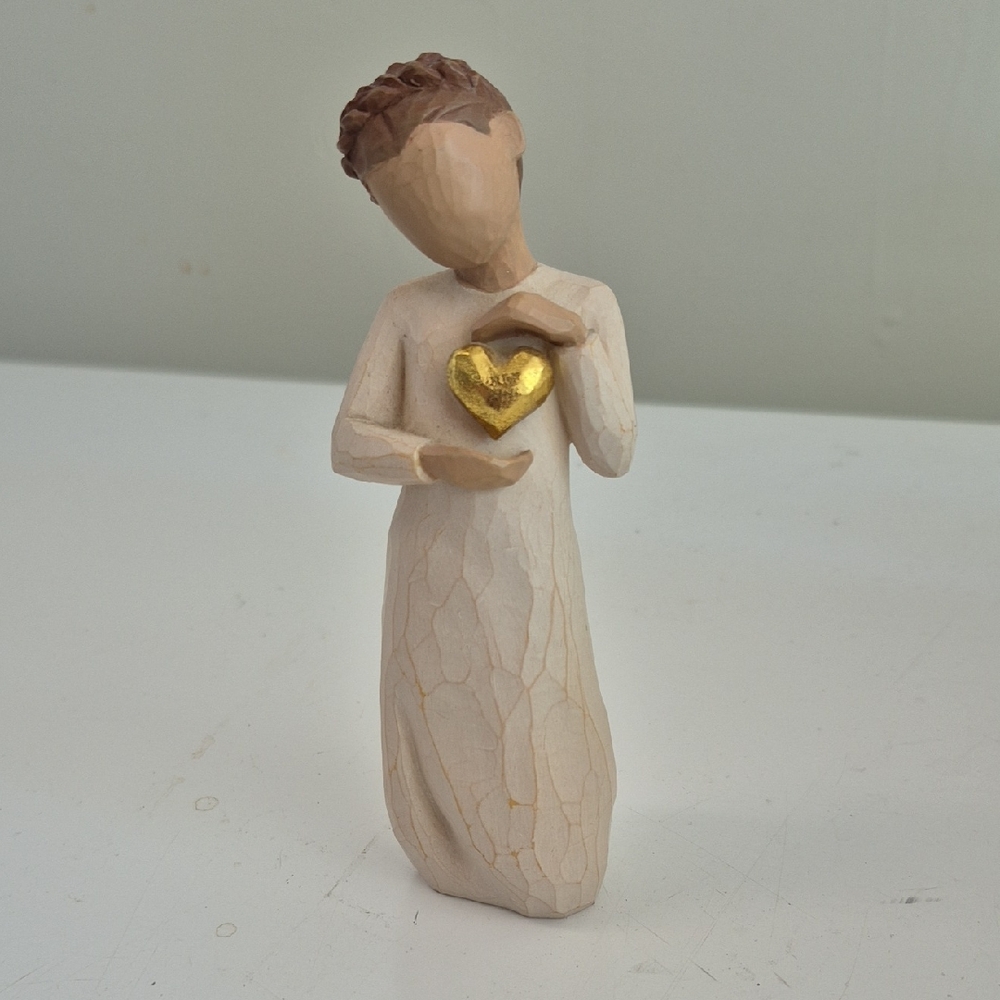 Willow Tree Cream and Gold Keepsake